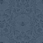 Lewis & Irene Queen Bee Fabric Collection Bees on Dark Cream A503.1 100%  Cotton Fabric by The Yard