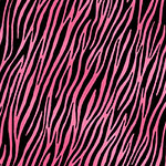 Jewel Tones - Zebra in Hot Pink
