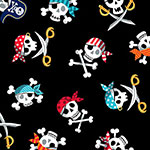 Pirates - Skulls in Black