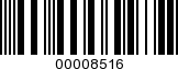 Barcode Image 00008516