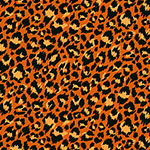 Jewel Tones - Leopard Skin in Orange